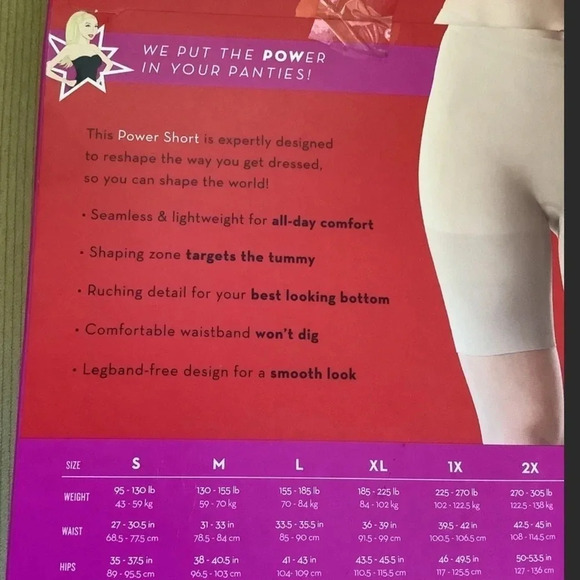 Spanx Power Short Black - Picture 5 of 7